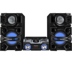 PANASONIC MAX4000 Wireless Megasound Hi-Fi System - Black